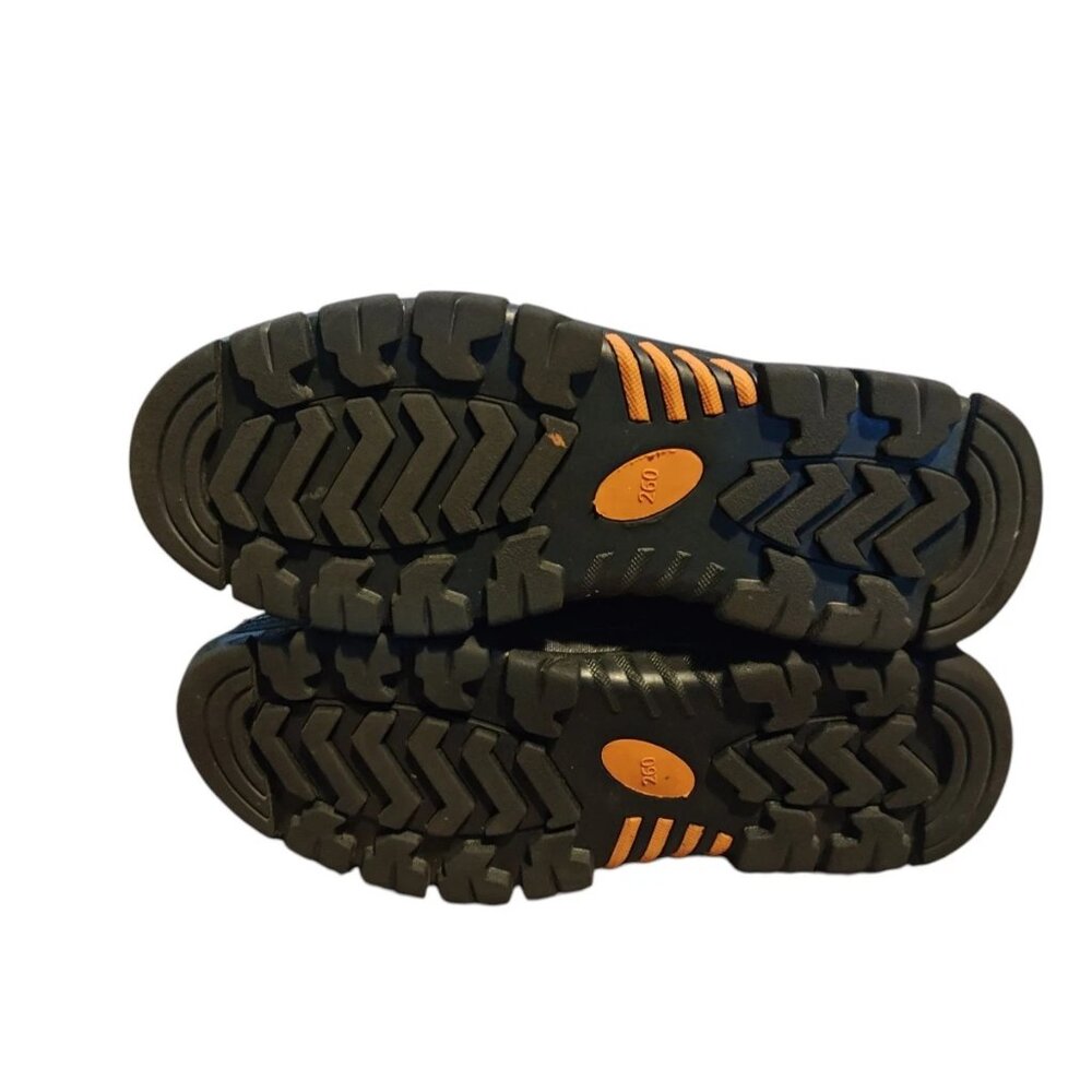 Men Cow Leather Waterproof Comfy Non Slip Soft Slip On Casual Oxfords Size 9 Blk - Picture 2 of 4